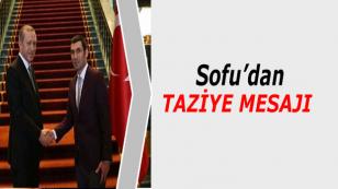 Sofu’dan Taziye Mesajı