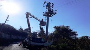 Bakacak’ta Elektrik hatları yenilendi