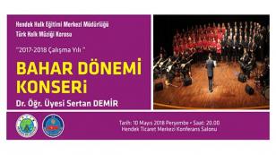 HENDEK TÜRK HALK MÜZİĞİ KONSERİ BU AKŞAM