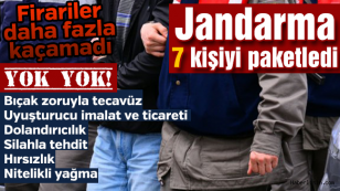 Jandarma Firarilerin Serüvenini Bitirdi