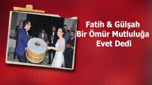 Fatih ile Gülşah Bir Ömür Mutluluğa Evet Dedi