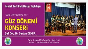 Hendek’te Türk Halk Müziği Konseri