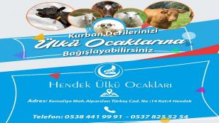Ülkü Ocakları Kurban Derisi Bağışlarınızı Bekliyor