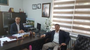 Koç’tan İlçe Tarım Müdürüne Ziyaret