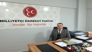 MHP İlçe Başkanı Namlı; Ramazan Bayramınız Mübarek Olsun