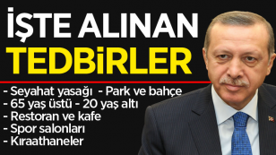 Cumhurbaşkanı Açıkladı, Alınan Tedbirler