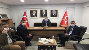 Ülkü Ocakları İl Başkanı Sofuoğlu Hendek'teydi