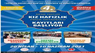 Nene Hatun Kız Hafızlık Kayıtları Başlıyor