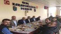 Genç Karadenizliler Başkanları Ağırladı