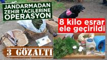 Hendek'te Jandarmadan Geniş Çaplı Uyuşturucu Operasyonu