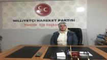 MHP Hendek Kadın Kolları Başkanı Gürbüz'den 10 Kasım Mesajı