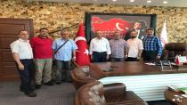 Hendek'li Gazeteciler Karakaya’yı Ziyaret Etti