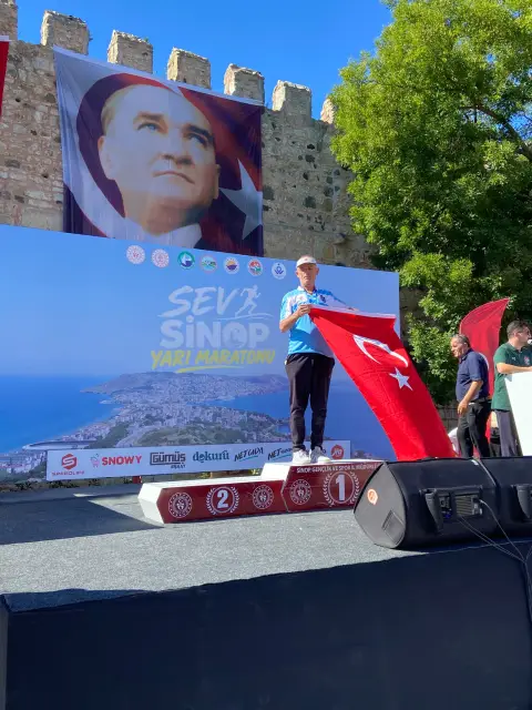 Çelik Sinop’tan da dereceyle döndü