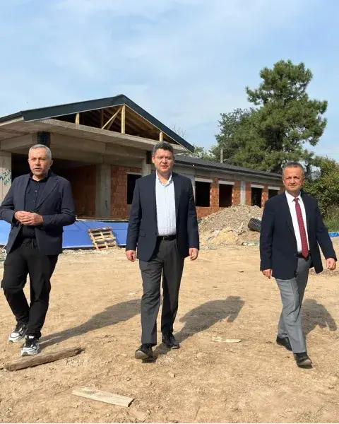 Muazzez Oğuz Anaokulu İnşaatında İnceleme