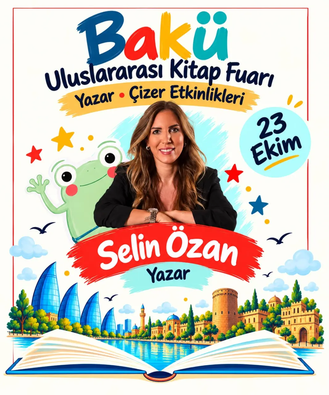 Ozan, Bakü Uluslararası Kitap Fuarı’nda Hendek’i Temsil Edecek