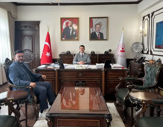 Balcıoğlu’ndan Kaymakam Gökpınar’a Ziyaret
